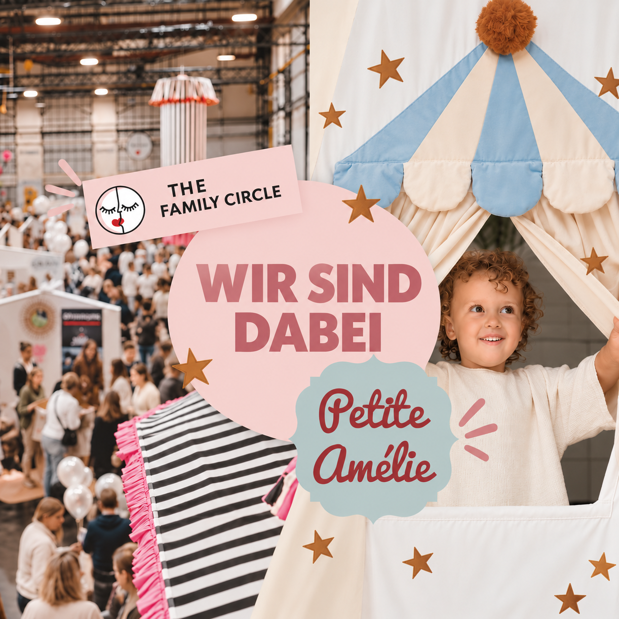 Petite Amélie ist wieder beim Family Circle dabei – Düsseldorf & Hamburg 2026! 