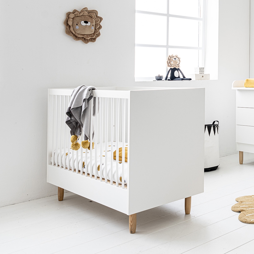 Babybett «BOCCA» | 60x120 cm | weiss