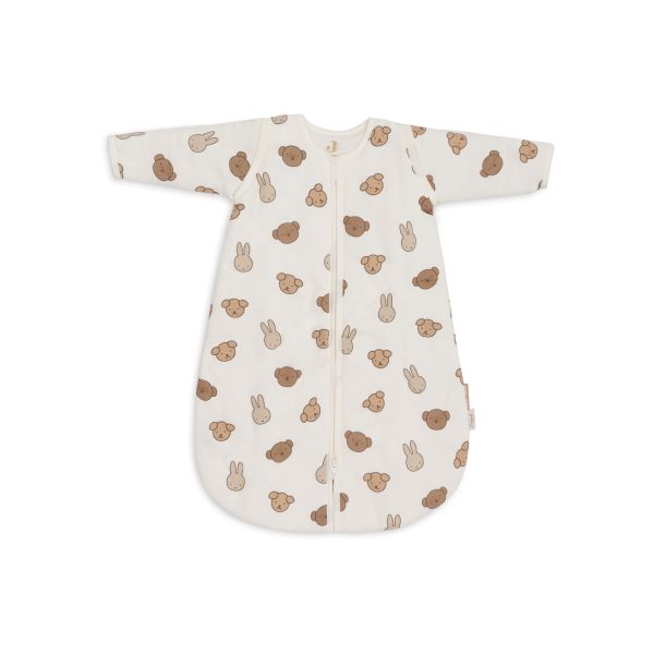 Jollein - Baby Schlafsack mit abnehmbaren Ärmeln Rund 60cm Miffy and Friends