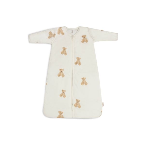 Jollein - Baby Schlafsack mit Abnehmbaren Ärmeln 90cm Teddy Bear