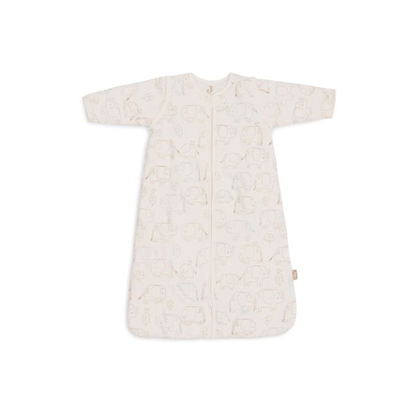 Jollein - Baby Schlafsack mit abnehmbaren Ärmeln 90cm - Elephant Tales