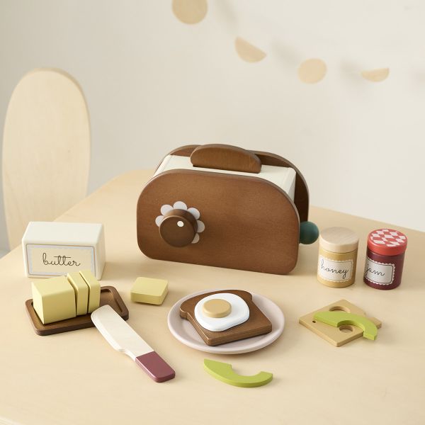 Toaster aus Holz «Noyer» | 14-teilig