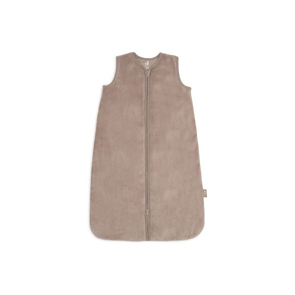 Jollein - Baby Schlafsack Ärmellos 110cm Velvet - Milky Coffee