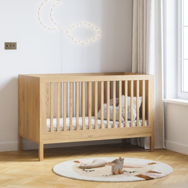MITWACHSENDES BABYBETT «JAPANDI» | 70 x 140 CM | NATUR