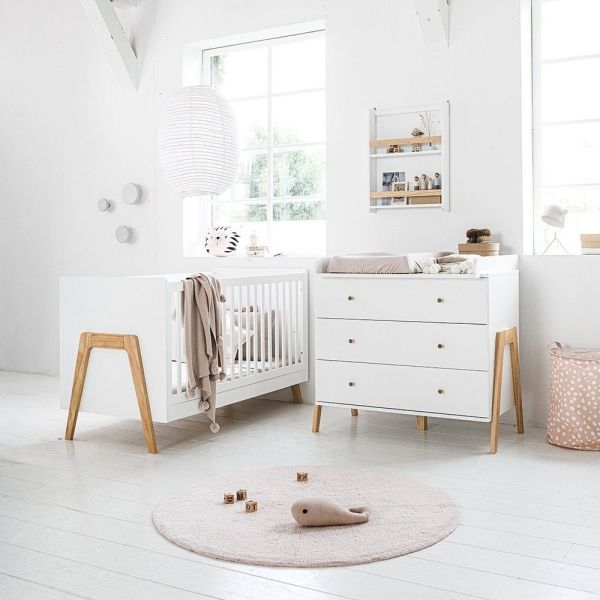 Mitwachsendes Babyzimmer Set | Brise | Weiß