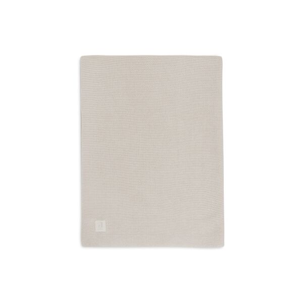 Jollein - Decke Wiege 75x100cm Basic Knit - Oatmeal