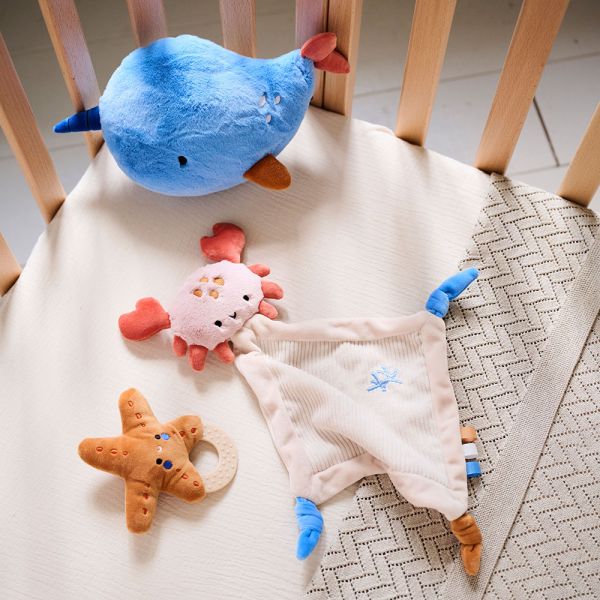 GESCHENKSET FÜR BABYS «OCÉAN» | 3-TEILIGES SET | BEIGE