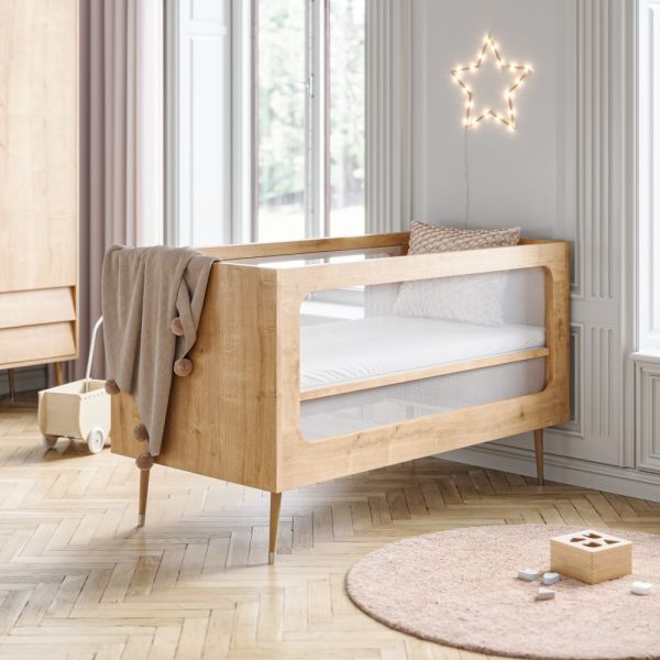 Mitwachsendes Babybett 70 x 140 cm Eiche 'Bosque' (Vox)| Petite Amélie