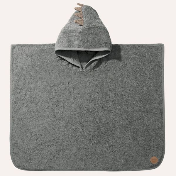 Badeponcho «Dino» | 1 - 4 Jahre | 52 x 63 cm | Grün