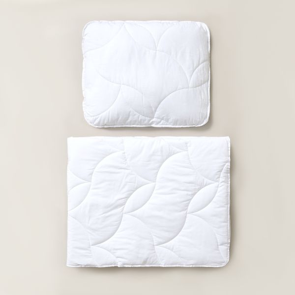 BETTDECKEN SET | DECKE UND KISSEN | 120 X 150 CM | BAMBUS