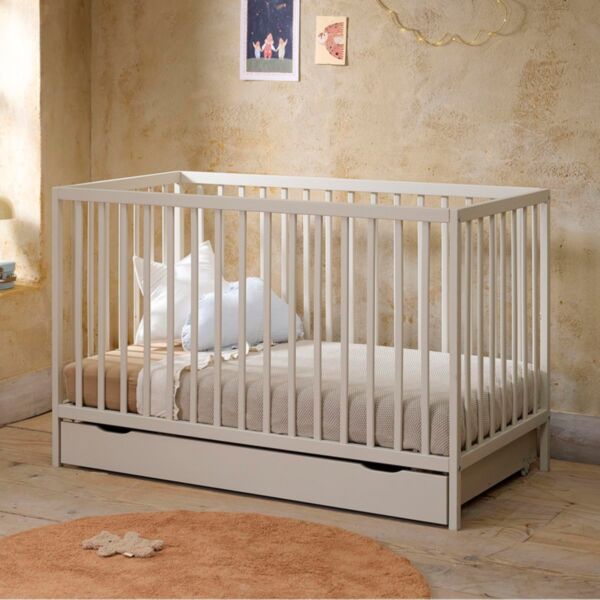 Babybett «Hetre» | 60 x 120 cm | Beige