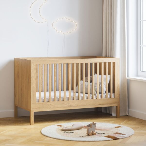 Babybett «Japandi» | 60 x 120 cm | Natur