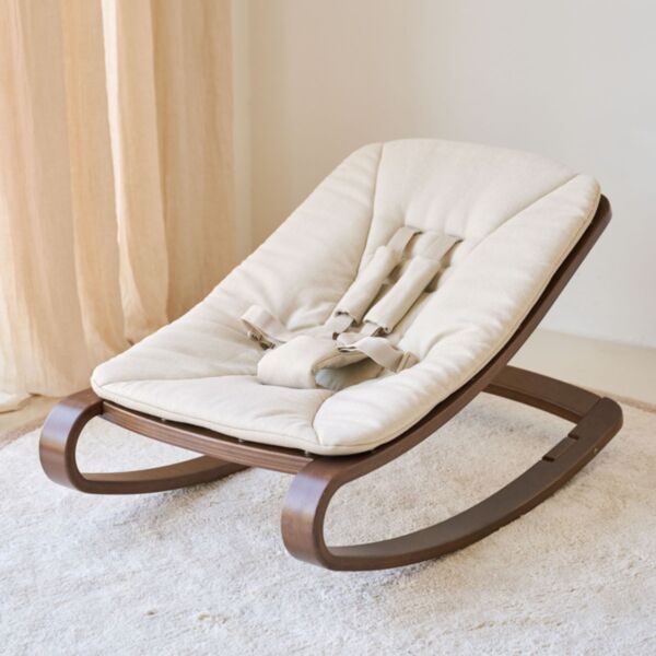 Babywippe «Cocoon» | Beige Melange und Cocoa