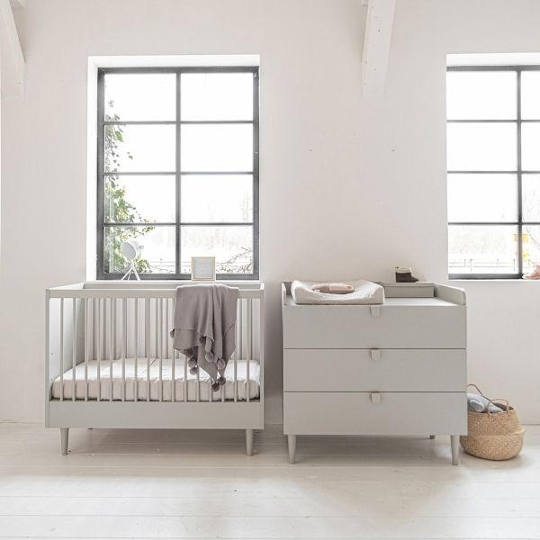Babyzimmer Etoile grau