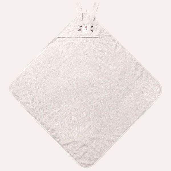 Baby Kapuzenhandtuch Hase «Lapi» | 75 x 75 cm | Beige