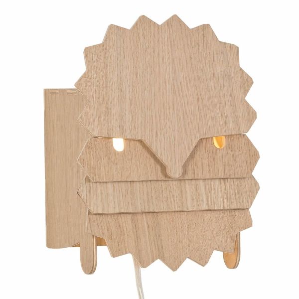 Kinder Lampe aus Holz Igel