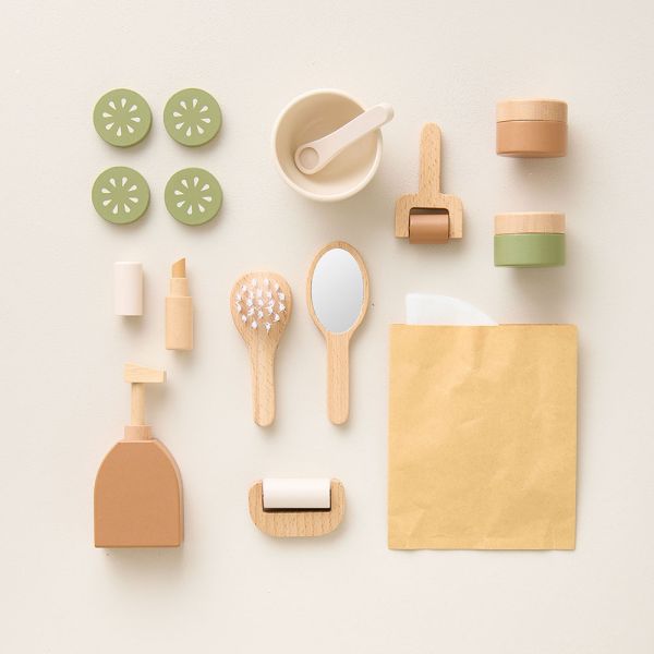Spa Set aus Holz «Kit de détente d'Amélie»
