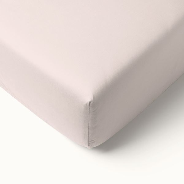 Flanell Spannbettlaken | 90 x 200 cm | Rosa