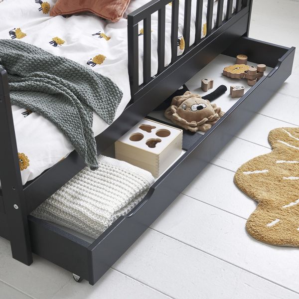 Schulade auf Rollen für Kinderbett Plume von Petite Amélie