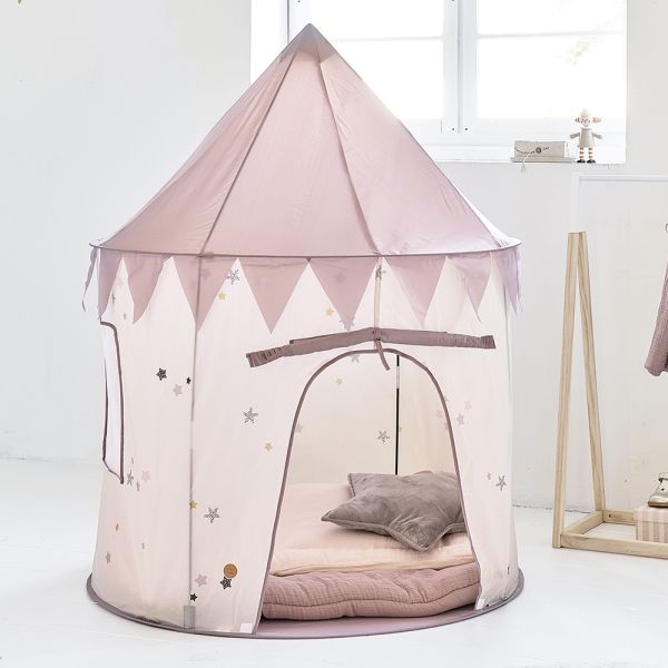 Spielzelt Pop-up «Lara» | 135 cm HOCH | ROSA & LILA