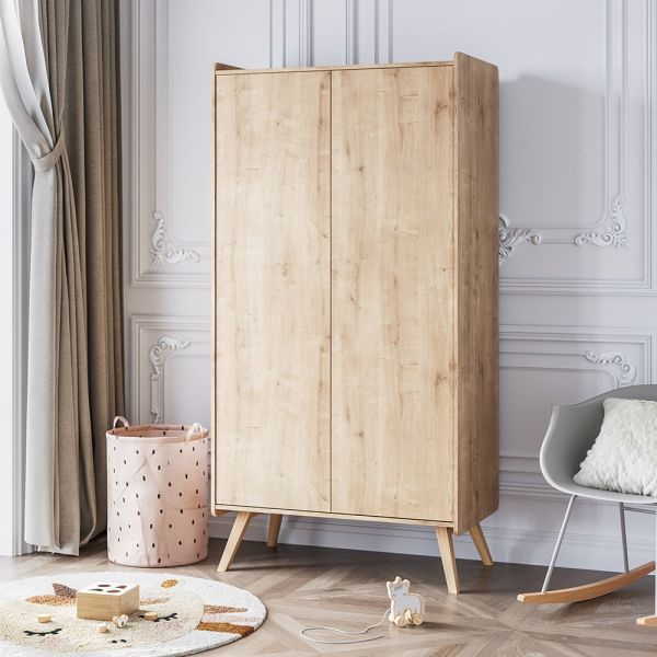 Kleiderschrank «Vintage» | natur