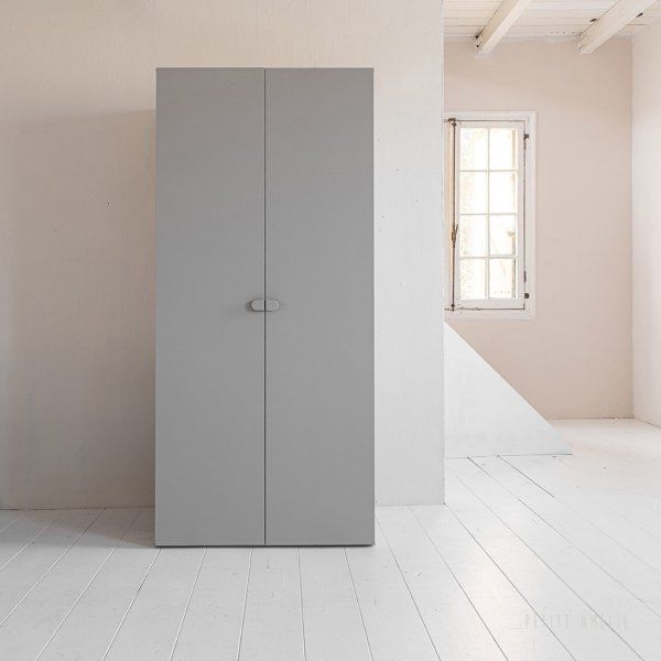 Kleiderschrank Etoile grau 