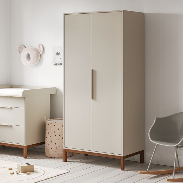 Kleiderschrank «Soie» | Beige