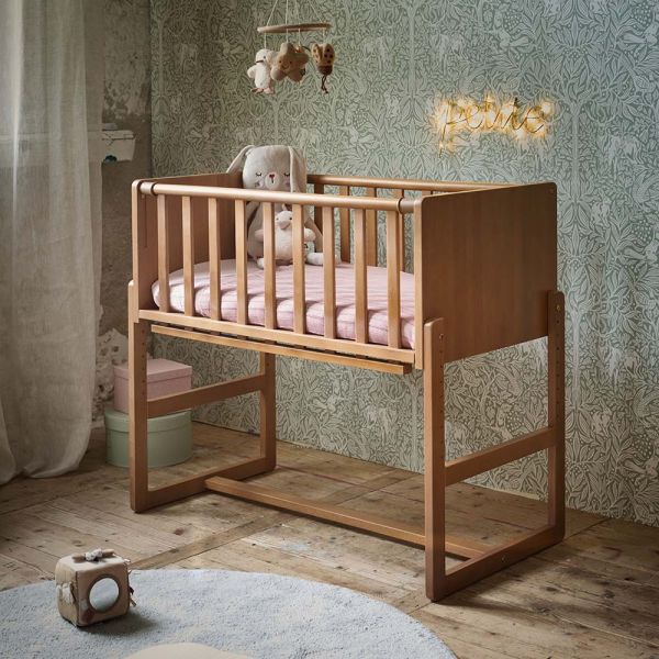 beistellbett nuage wiege baby holz walnuss Petite Amélie