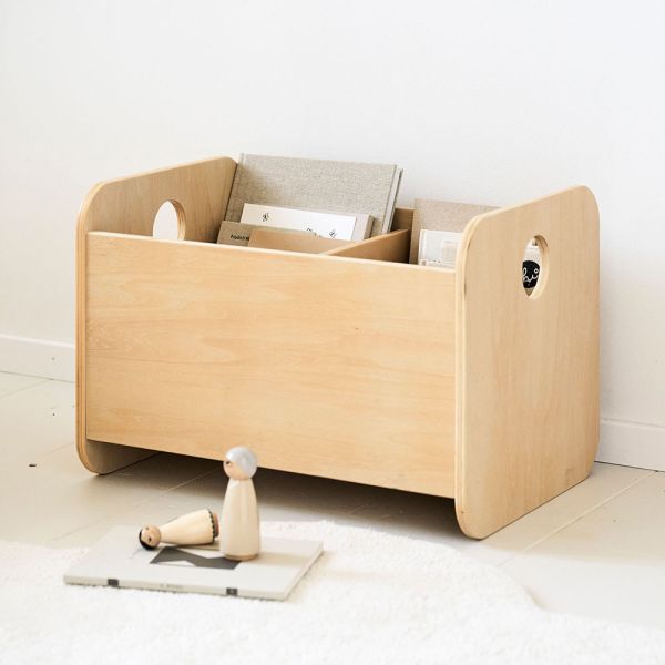 MONTESSORI HOLZSPIELZEUGKISTE «ELLIPSE» | NATUR
