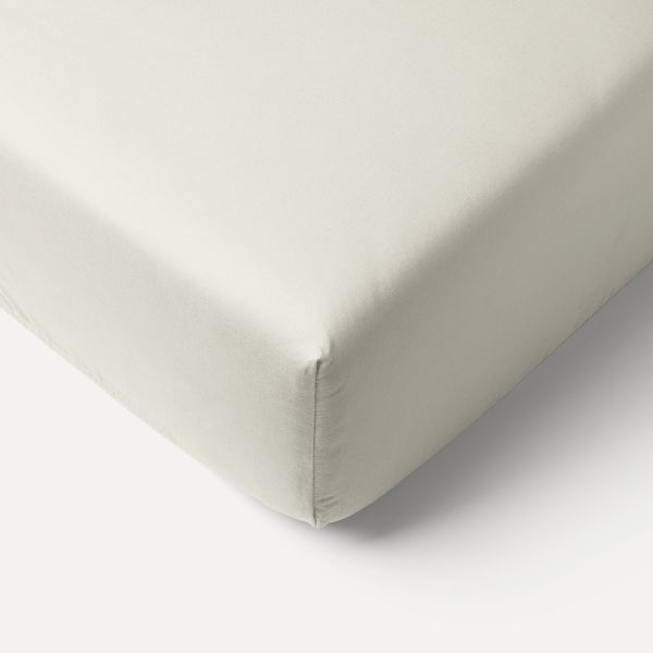 JERSEY SPANNBETTLAKEN AUS BIO-BAUMWOLLE 70/80 X 160 CM | ELFENBEIN