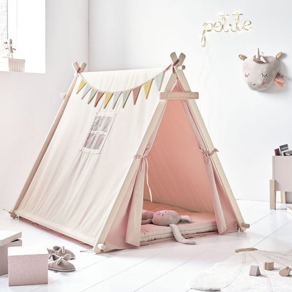 spielzelt beige fete Petite Amélie
