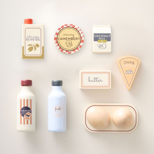 Zubehör für Spielküche aus Holz | 10-teilig