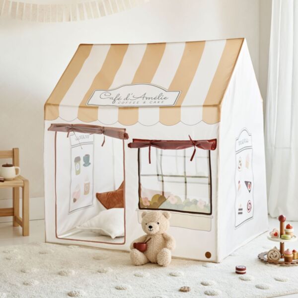 Spielzelt Café d'Amélie «Parisienne» | Beige und Gold
