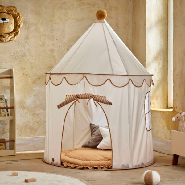 Spielzelt Pop-up «Lune» | Beige und Gold