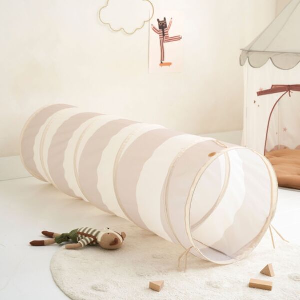 Spieltunnel «Lune» | Beige und Taupe