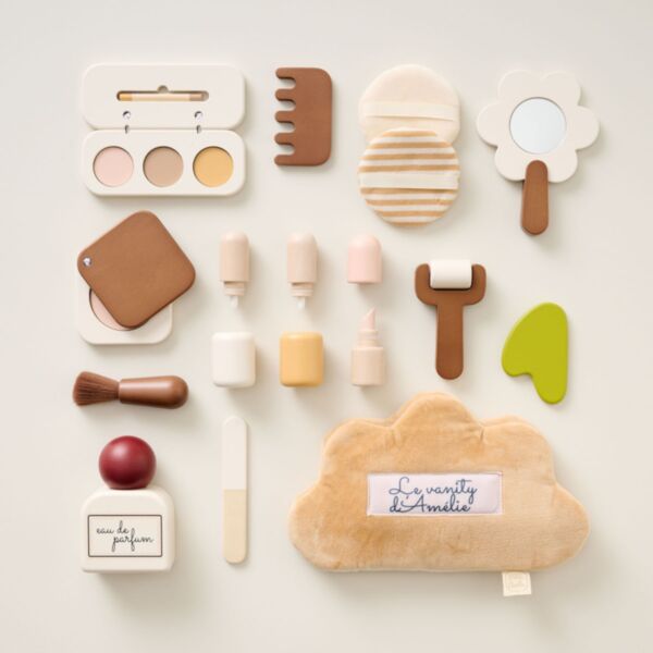 Make-up- und Beauty-Set aus Holz «Le Vanity d'Amélie»