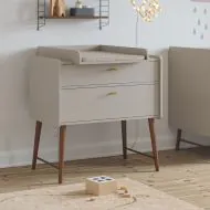 Babyzimmer Komplett Set aus Holz in Greige von Petite Amélie