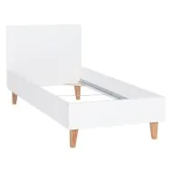 Einzelbett Singlebett Kinder weiss