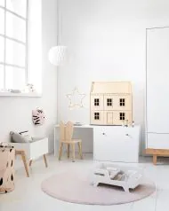 espace jeu enfant chambre enfant tapis circle Petite Amélie