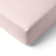 Gestreiftes Bettlaken 70x140 Rosa ✔️ Petite Amélie