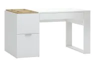 Kinderschriebtisch mit Schublade weiss