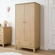 Kinderkleiderschrank aus Holz 2-türig ✔️ Petite Amélie