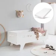 lit enfant avec matelas 70x140 colombe Petite Amélie