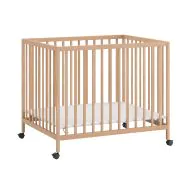 naturholz laufstall hohenverstellbar holz mit rollen Petite Amélie