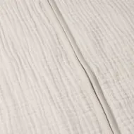 Sommerschlafsack baby 0.5 tog aus Musselin Baumwolle in Beige für 6-18 Monate von Petite Amélie
