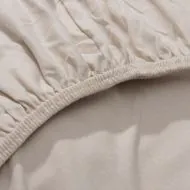 Kinder Spannbettlaken 90x200 cm in Beige aus Bio von Petite Amélie