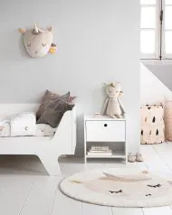 Kinderzimmer mit Kinderbett Colombe in weiß von Petite Amélie
