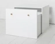 Weiße Aufbewahrungsbox für das Kinderzimmer