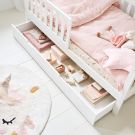 Schublade für Hausbett «Maison» | 80 x 160 cm  | Weiss