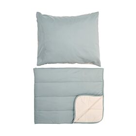 Bettdecke ohne Bezug 140 x 200 cm inkl. Kissenbezug 60 x 70 cm | Grün